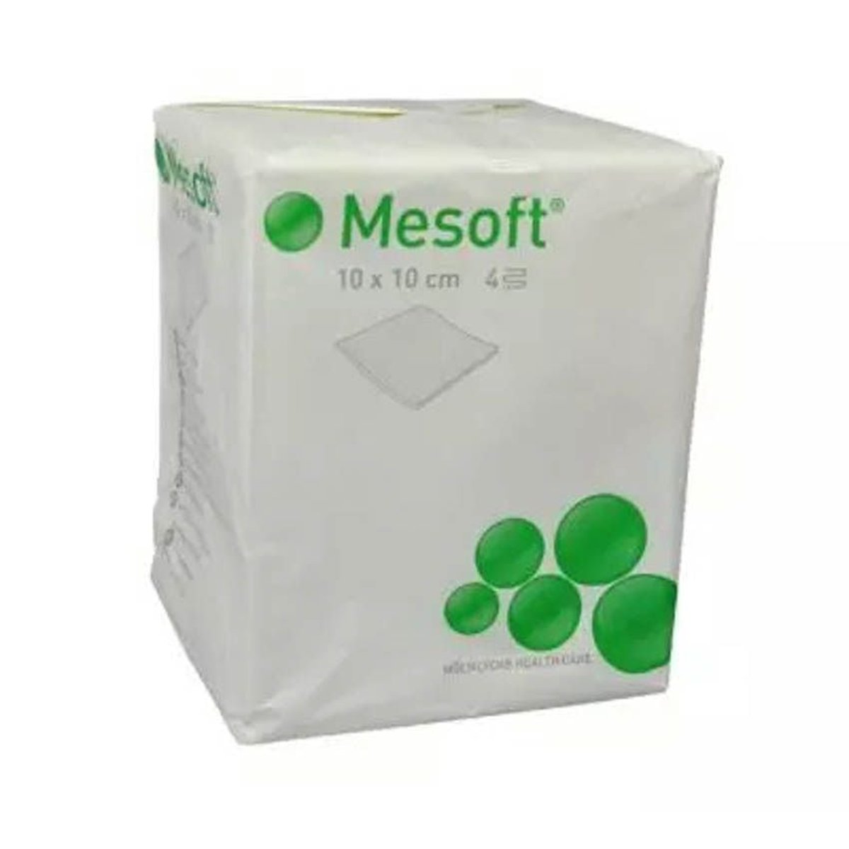 MESOFT Vlieskompresse unsteril 10X10CM