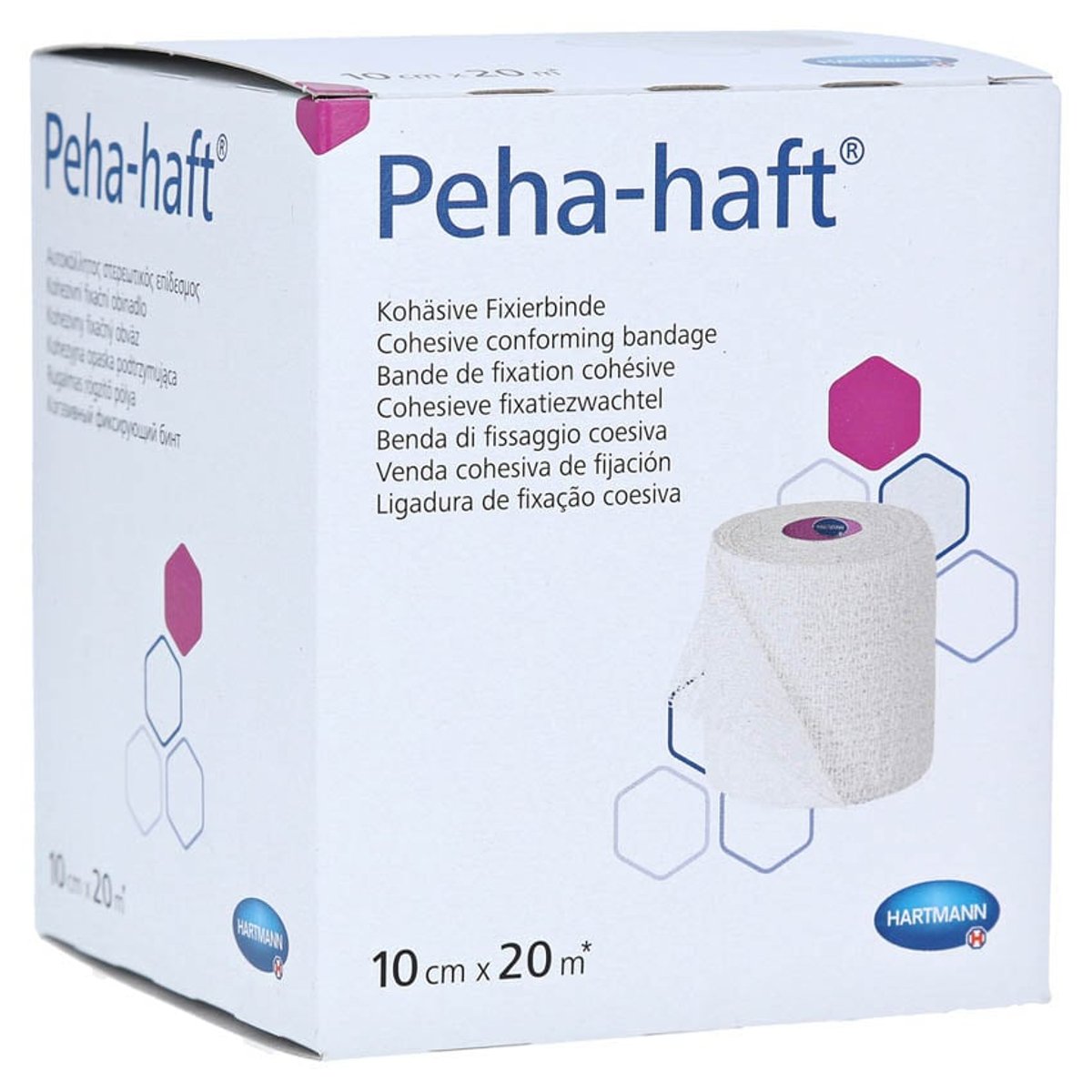 PEHA-HAFT Fixierbinde latexfrei 20m x 10cm