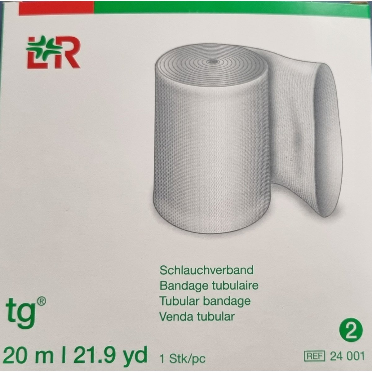 Schlauchverband TG 2,3CM 20M Größe 2