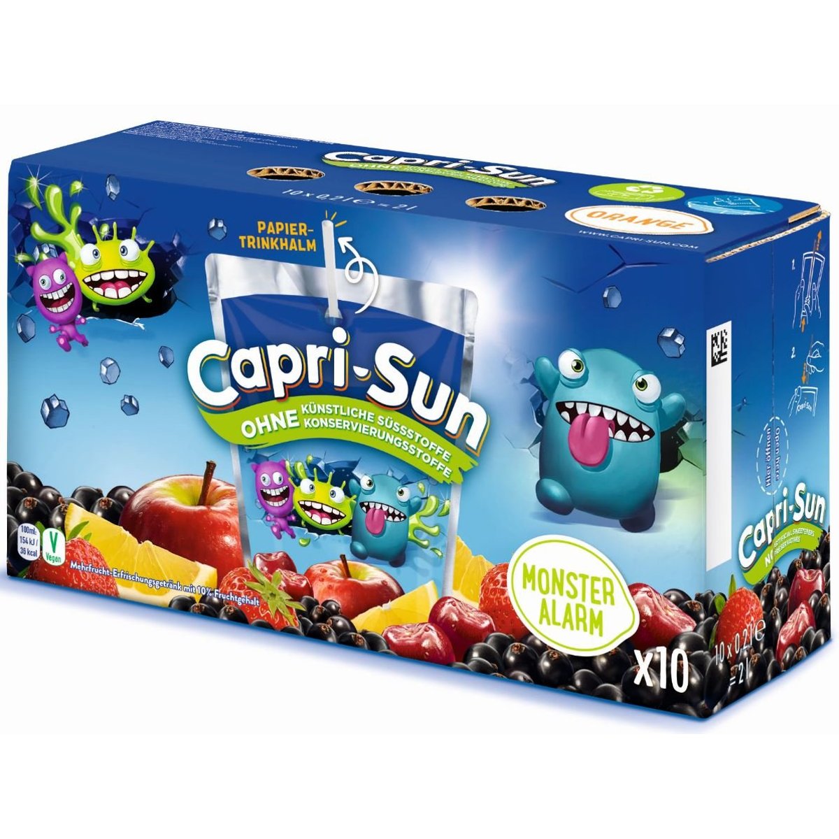 Capri Sun Monster Alarm 10x200ml