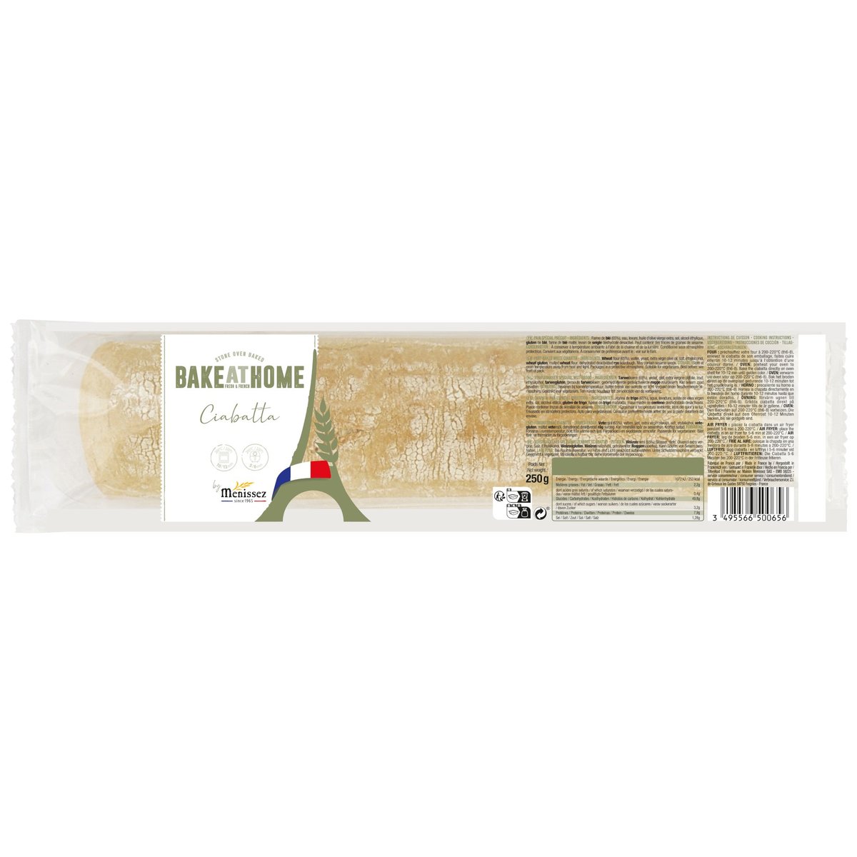 Menissez Ciabatta zum Aufbacken