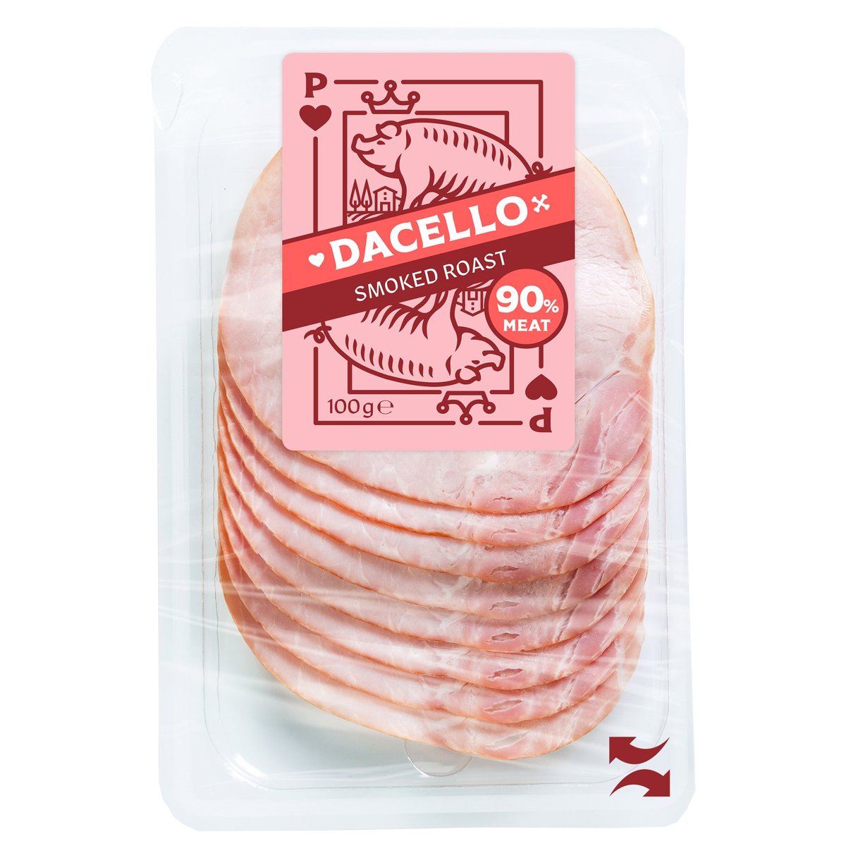 Dacello Bauernbraten geschnitten