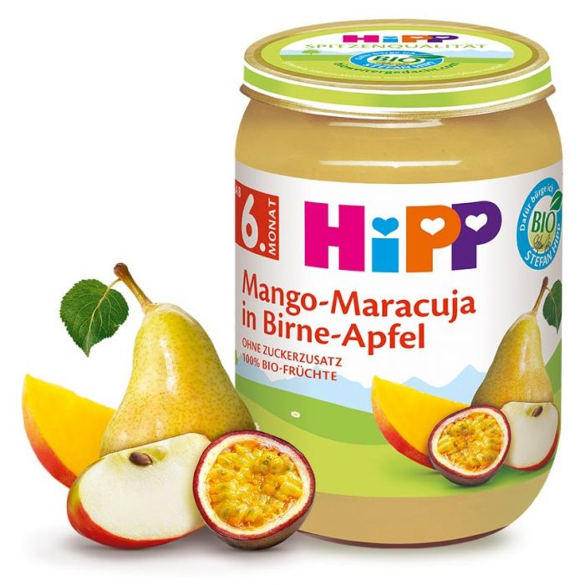 HiPP BIO Mango-Maracuja in Birne-Apfel, ab dem 6. Monat