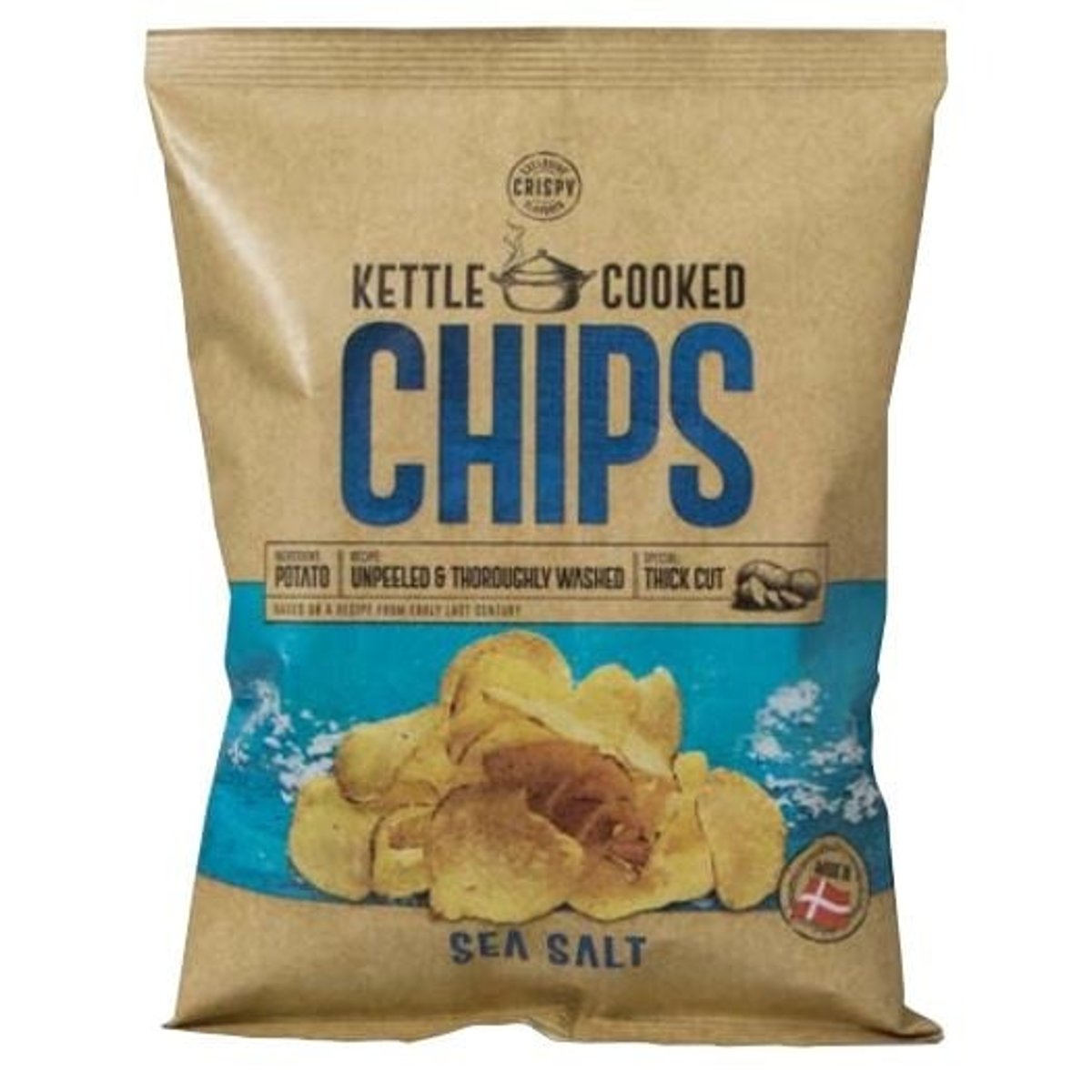 Crispy Kettle Chips Cooked Sea Salt