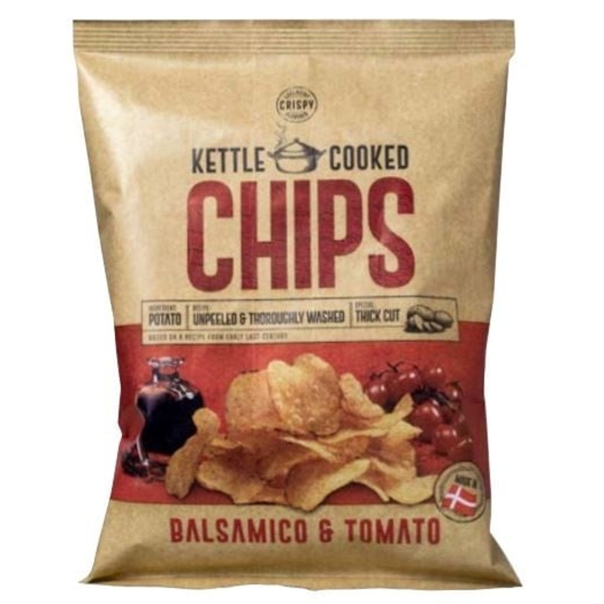 Crispy Kettle Chips Balsamico & Tomate