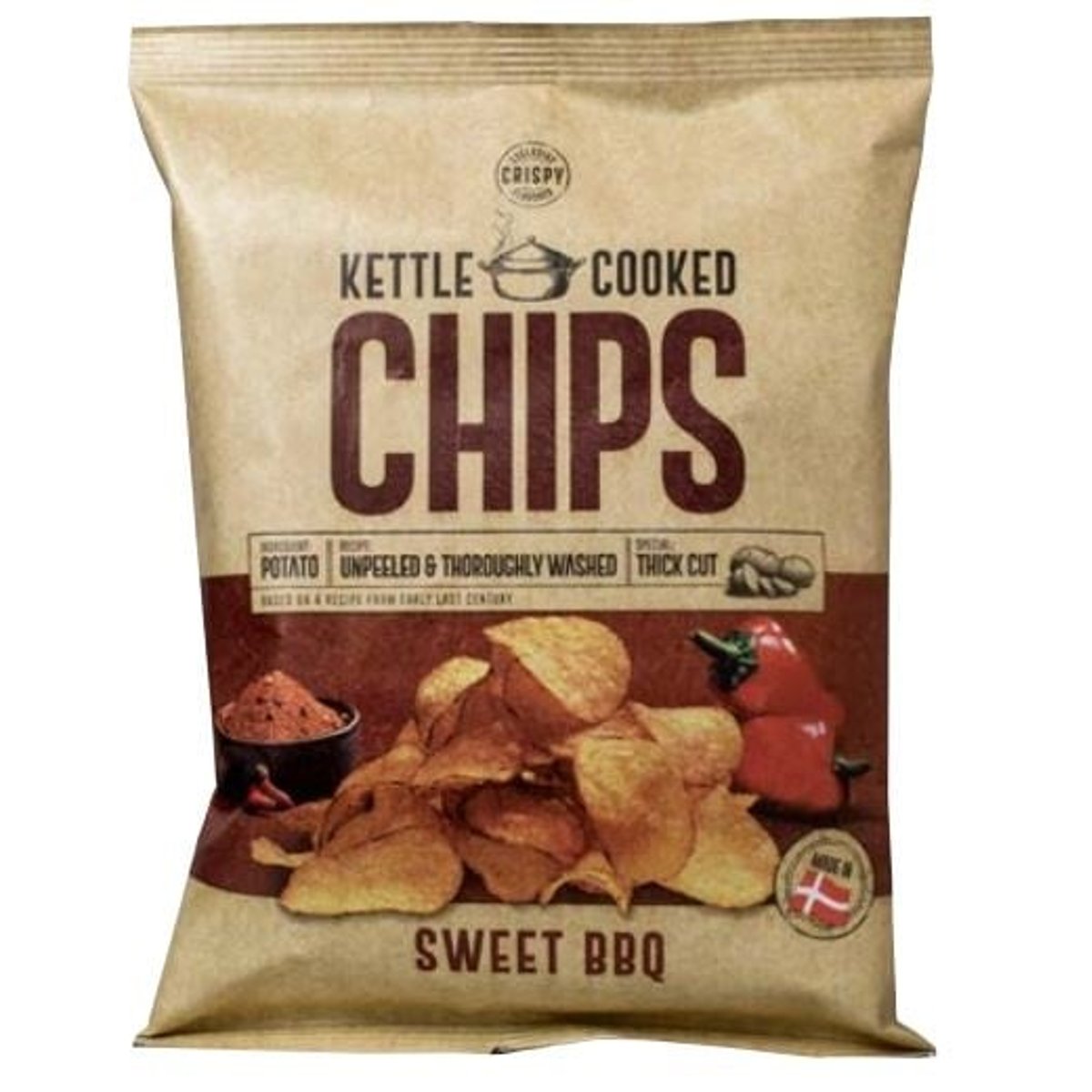 Crispy Kettle Chips Sweet BBQ
