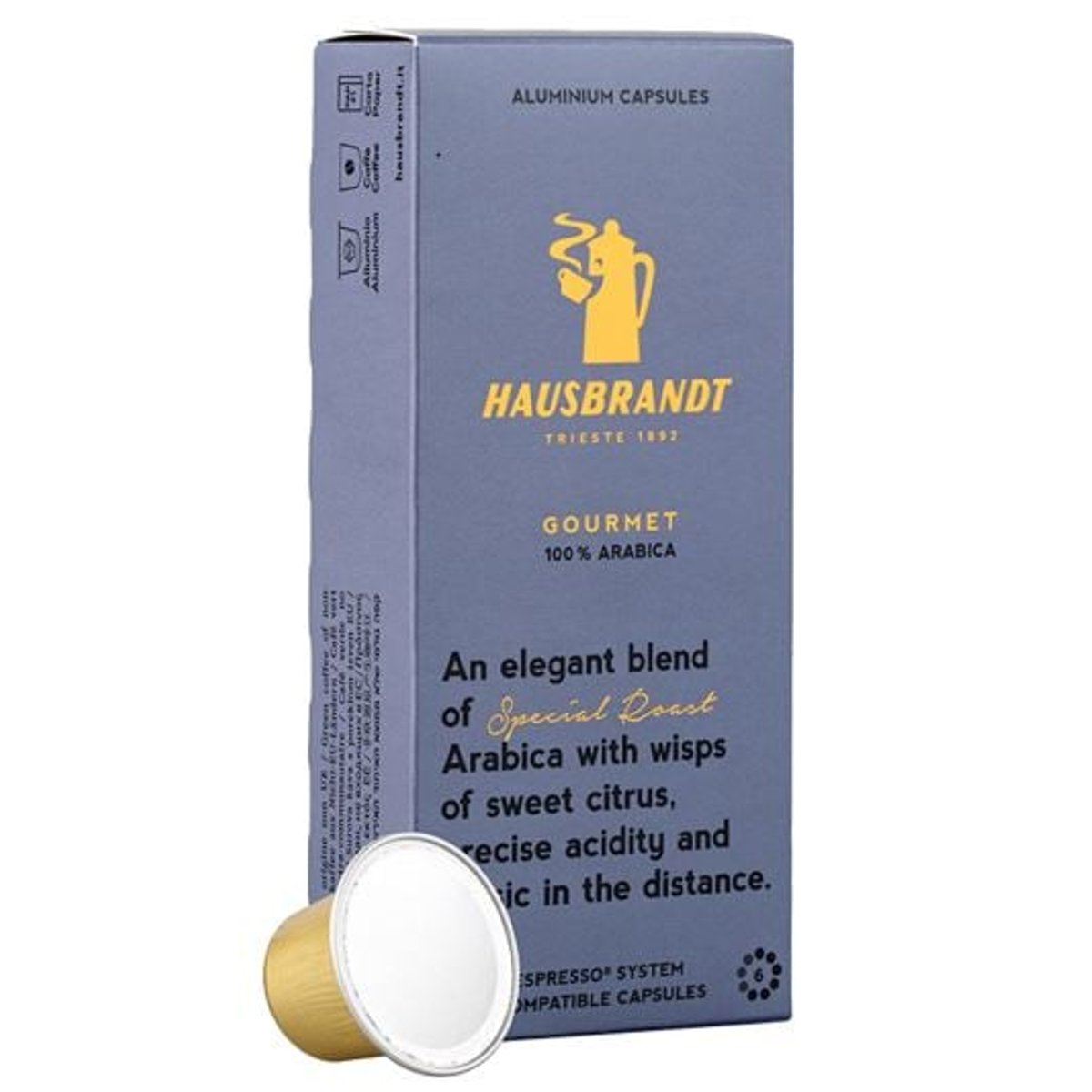 Hausbrandt Gourmet Kapseln Nespresso kompatibel