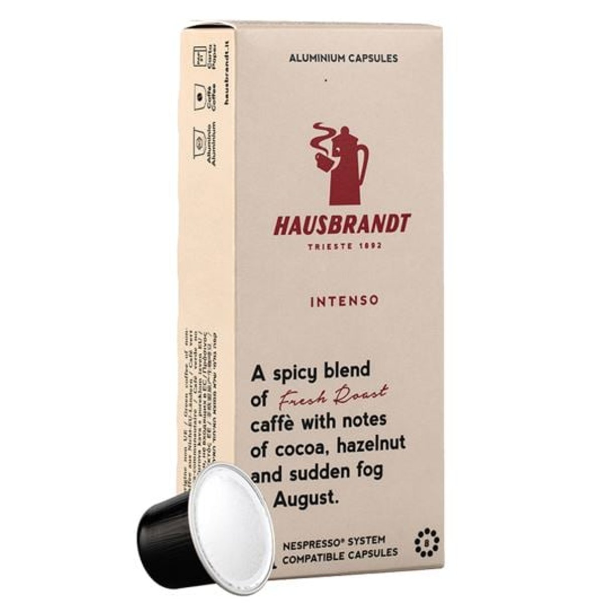 Hausbrandt Intenso Kapseln Nespresso kompatibel