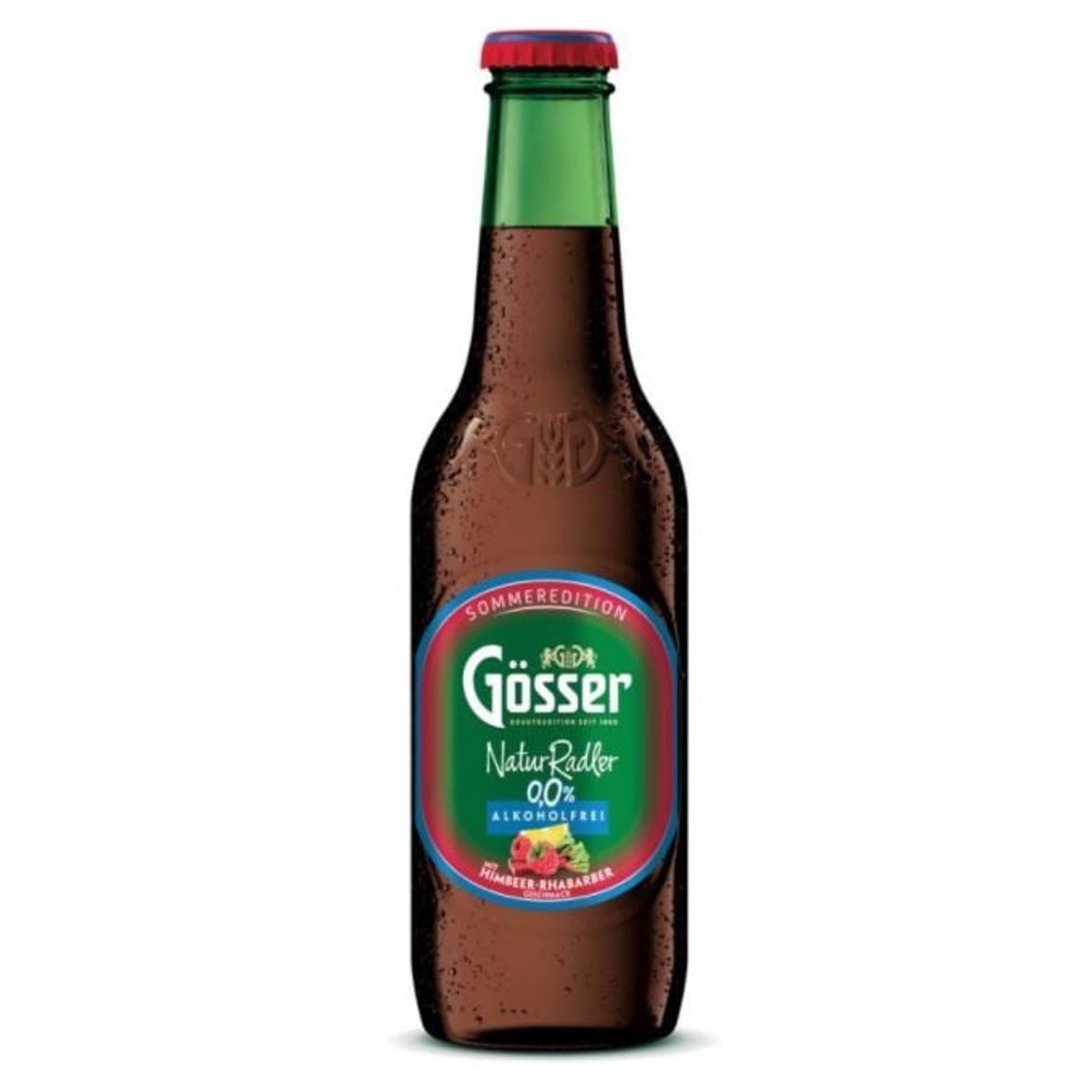 Gösser Naturradler Himbeer-Rhababer 0,0%