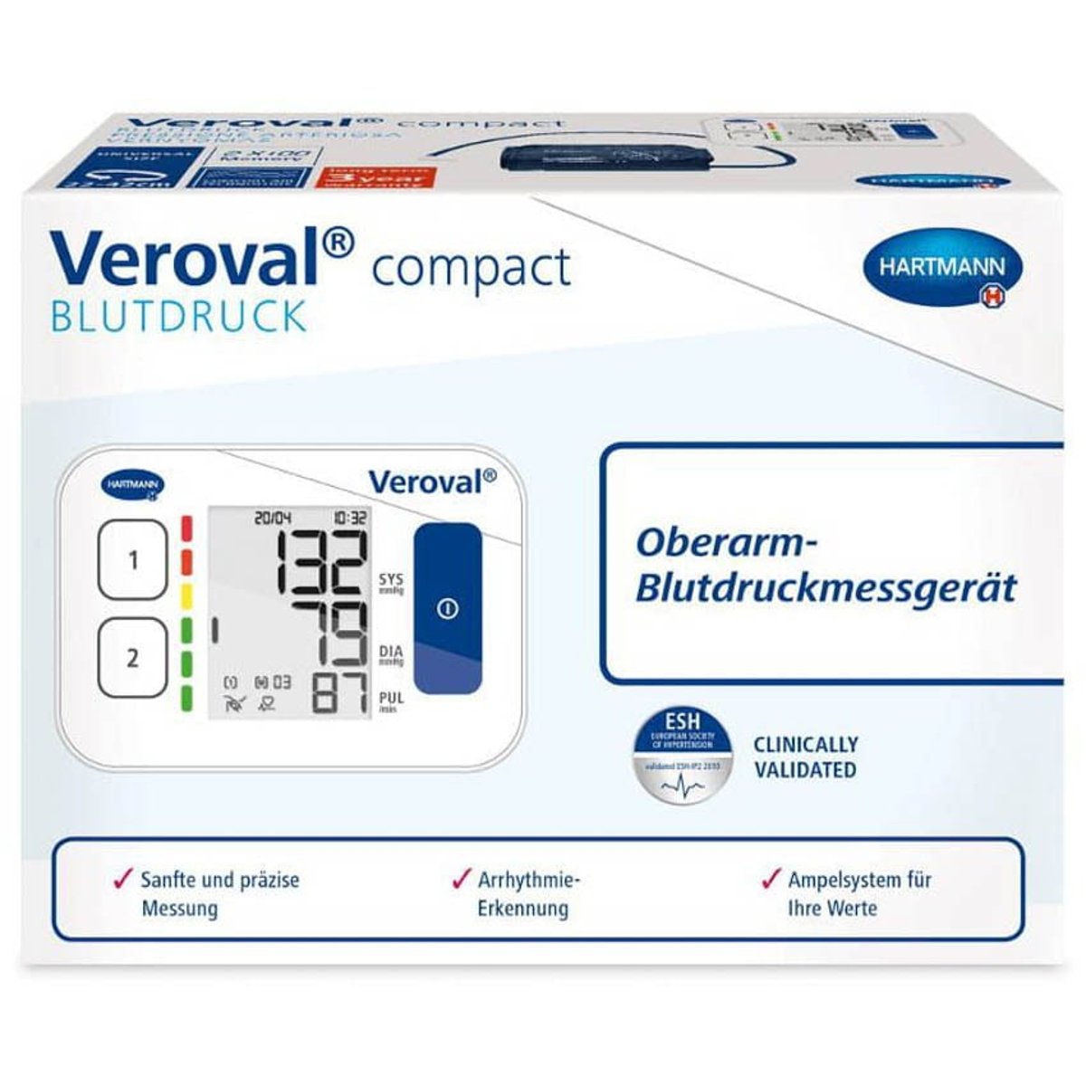 Veroval® compact Oberarm-Blutdruckmessgerät