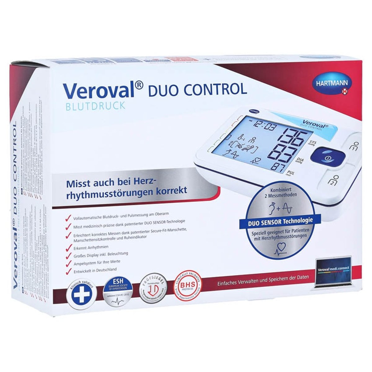 Blutdruckmessgerät Veroval® Duo Control