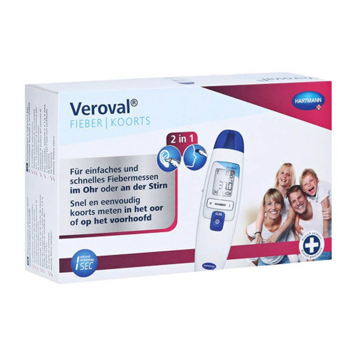 Veroval® 2in1 Infrarot-Fieberthermometer