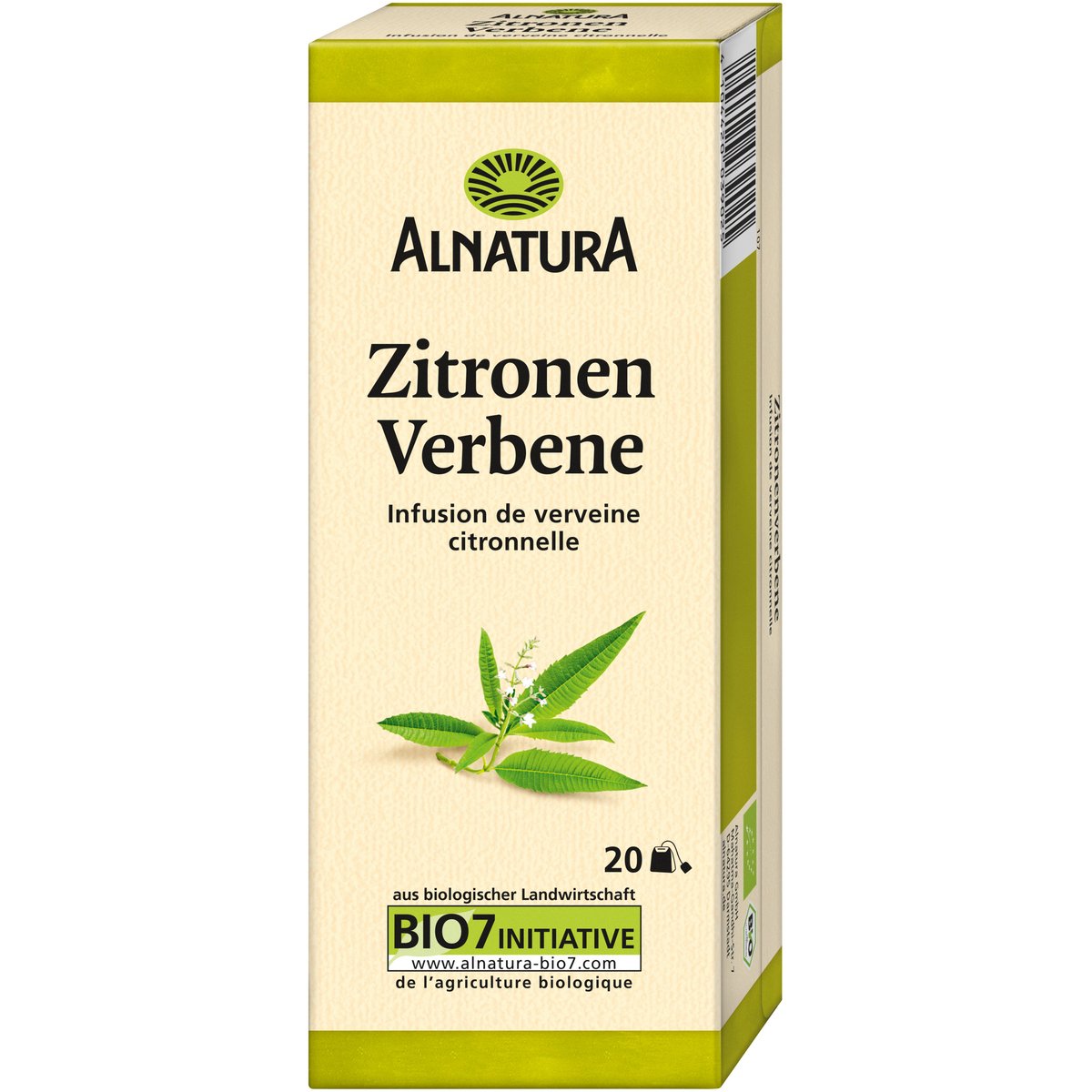Alnatura BIO Zitronenverbenentee Teebeutel 20x1,5g