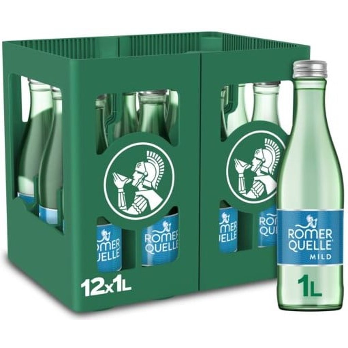Römerquelle Mild 12er Kiste (1l Mehrweg)
