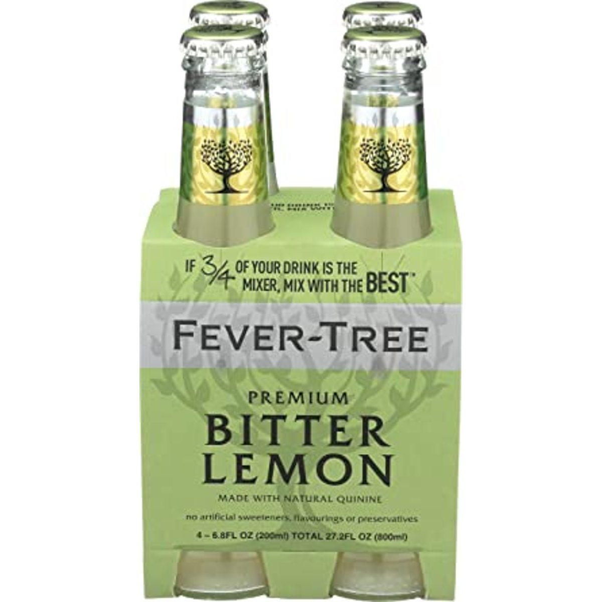 Fever-Tree Premium Bitter Lemon 4x200ml