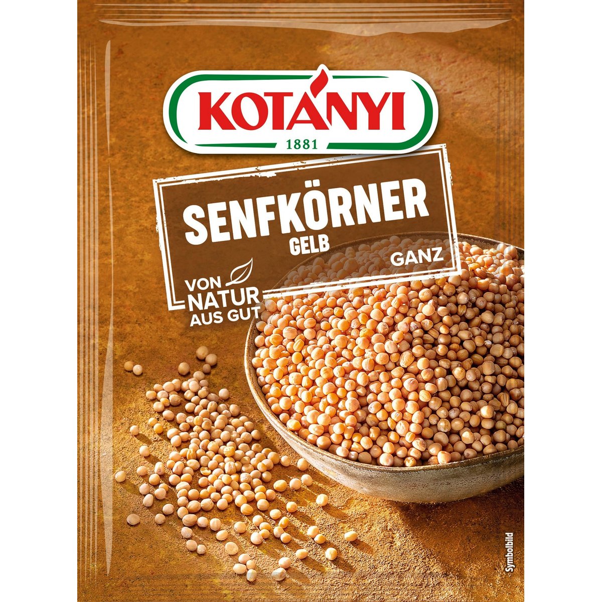 Kotányi Senfkörner gelb ganz