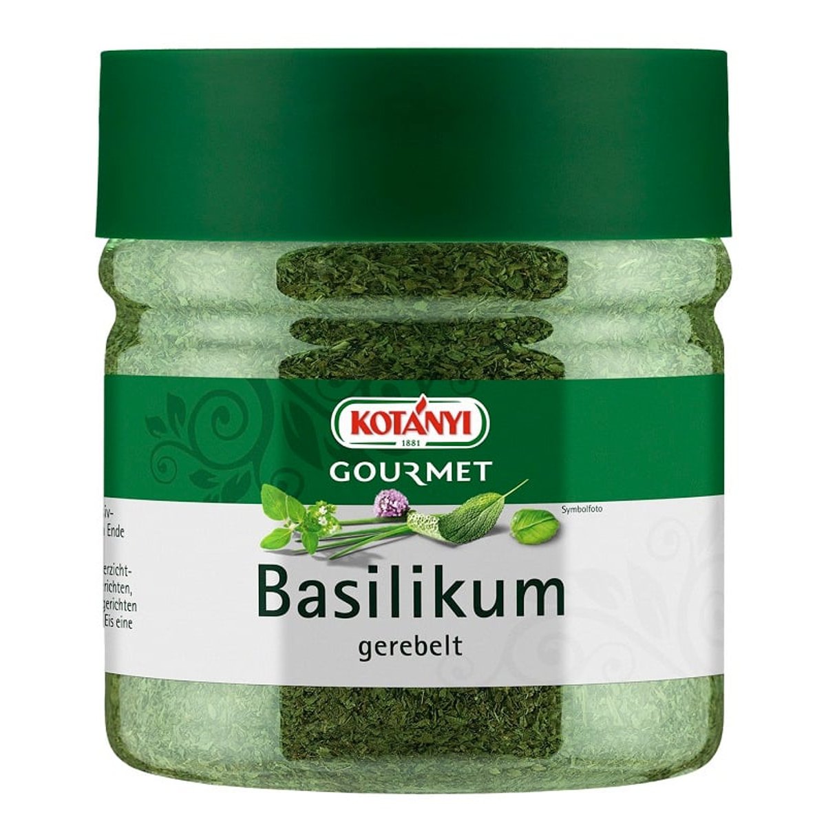 Kotányi Basilikum gerebelt