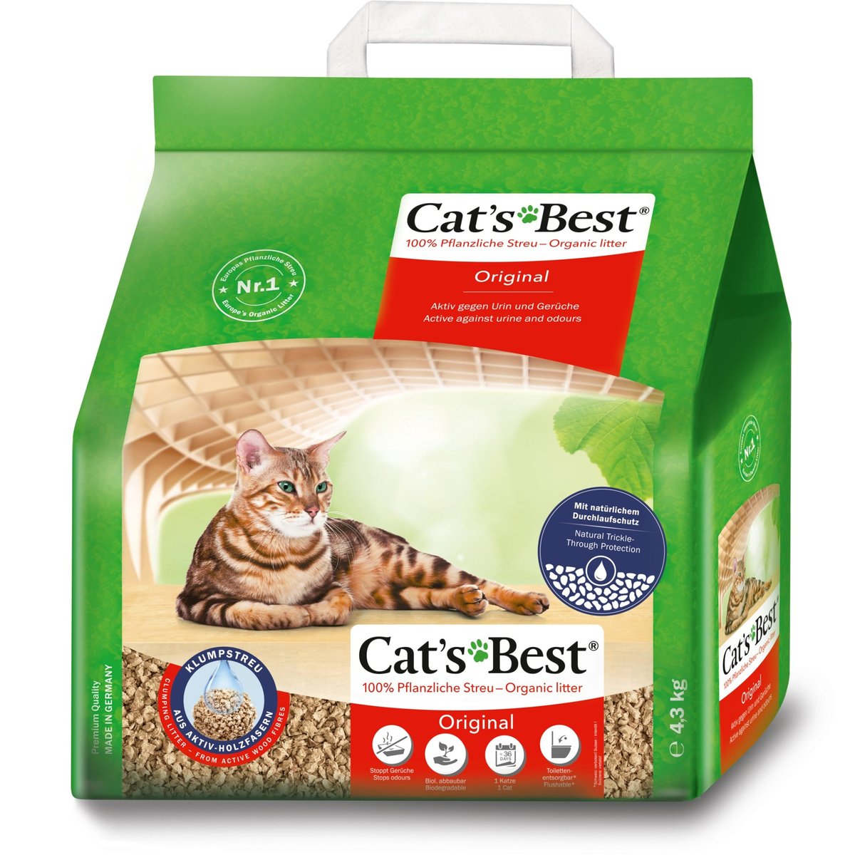 Cat´s Best ÖKOPLUS Original Katzenstreu
