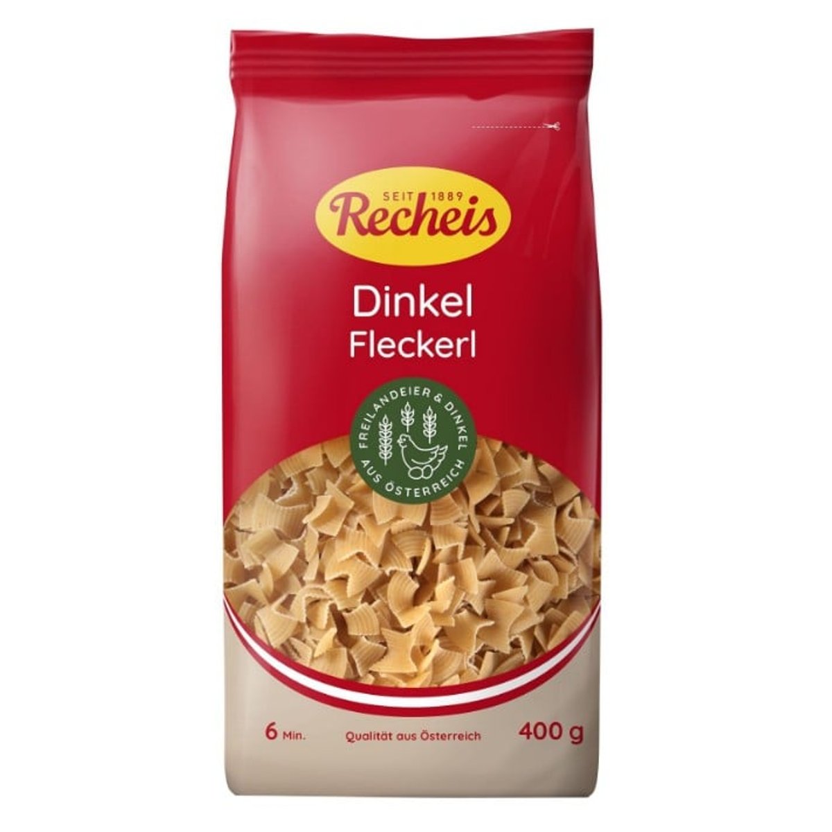 Recheis Naturgenuss Dinkel Fleckerln gerippt