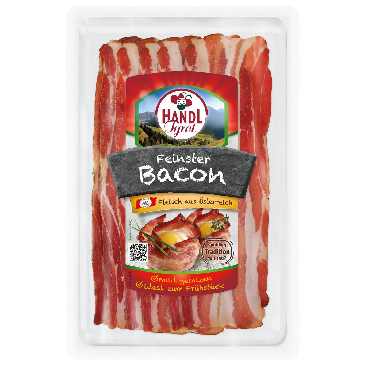 Handl Tyrol AMA Feinster Bacon Frühstücksspeck geschnitten