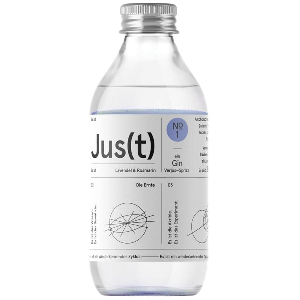 Gin & Verjus Spritz - Lavendel Rosmarin - Jus(t) No1