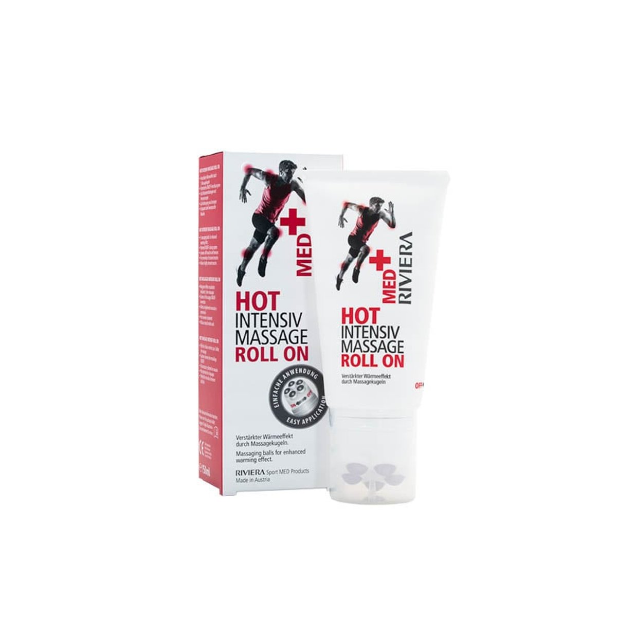 Riviera MED+ Hot Intensiv Massage Roll On