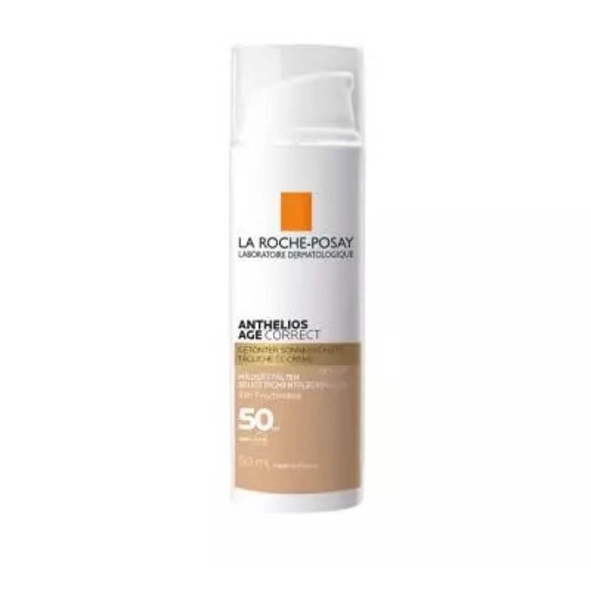 La Roche Posay Anthelios Age Correct LSF 50+: Feuchtigkeitsspendende, getönte Tagescreme mit Lichtsc