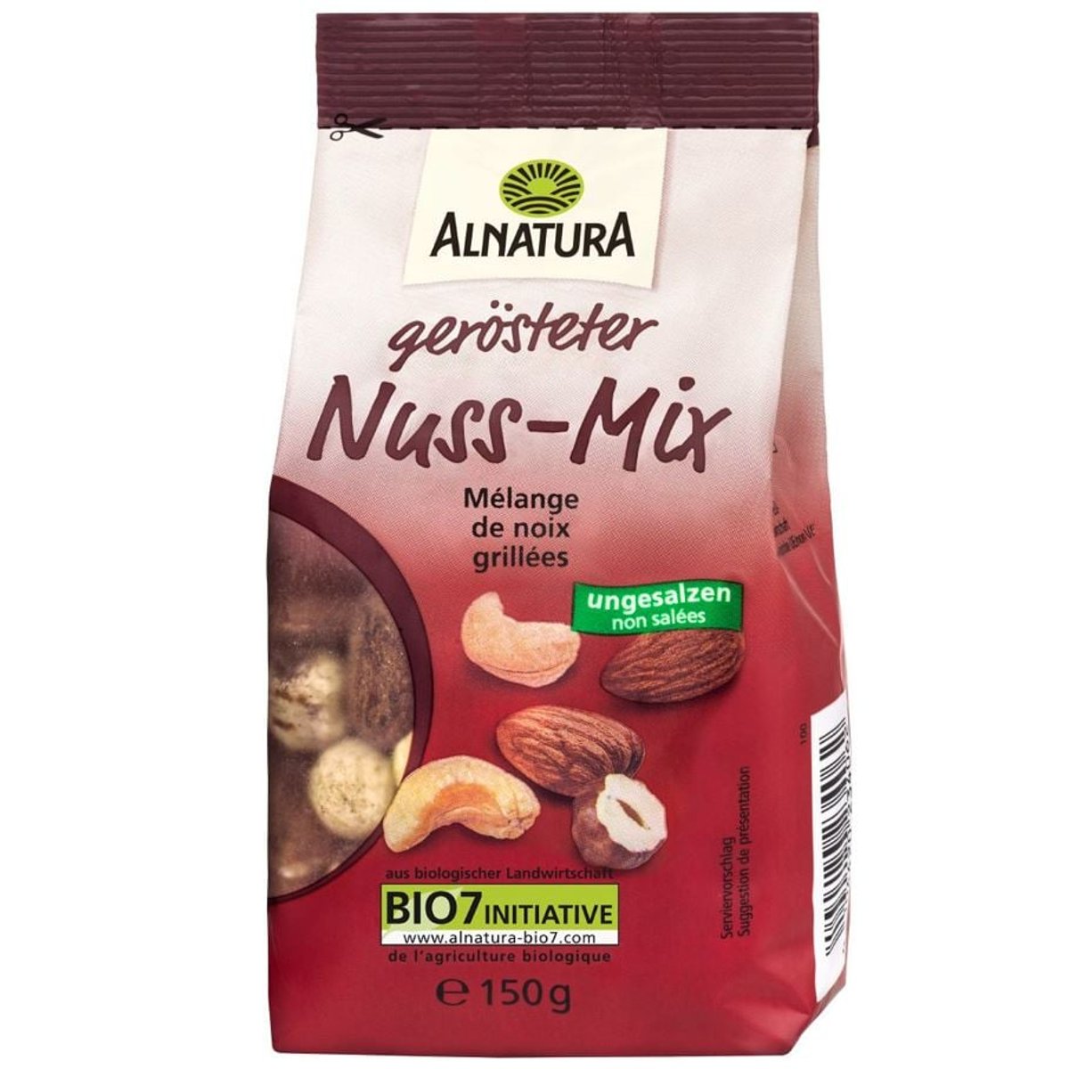 Alnatura BIO Nuss-Mix geröstet & ungesalzen