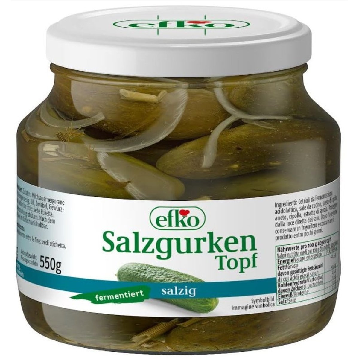 Efko Salzgurken Topf