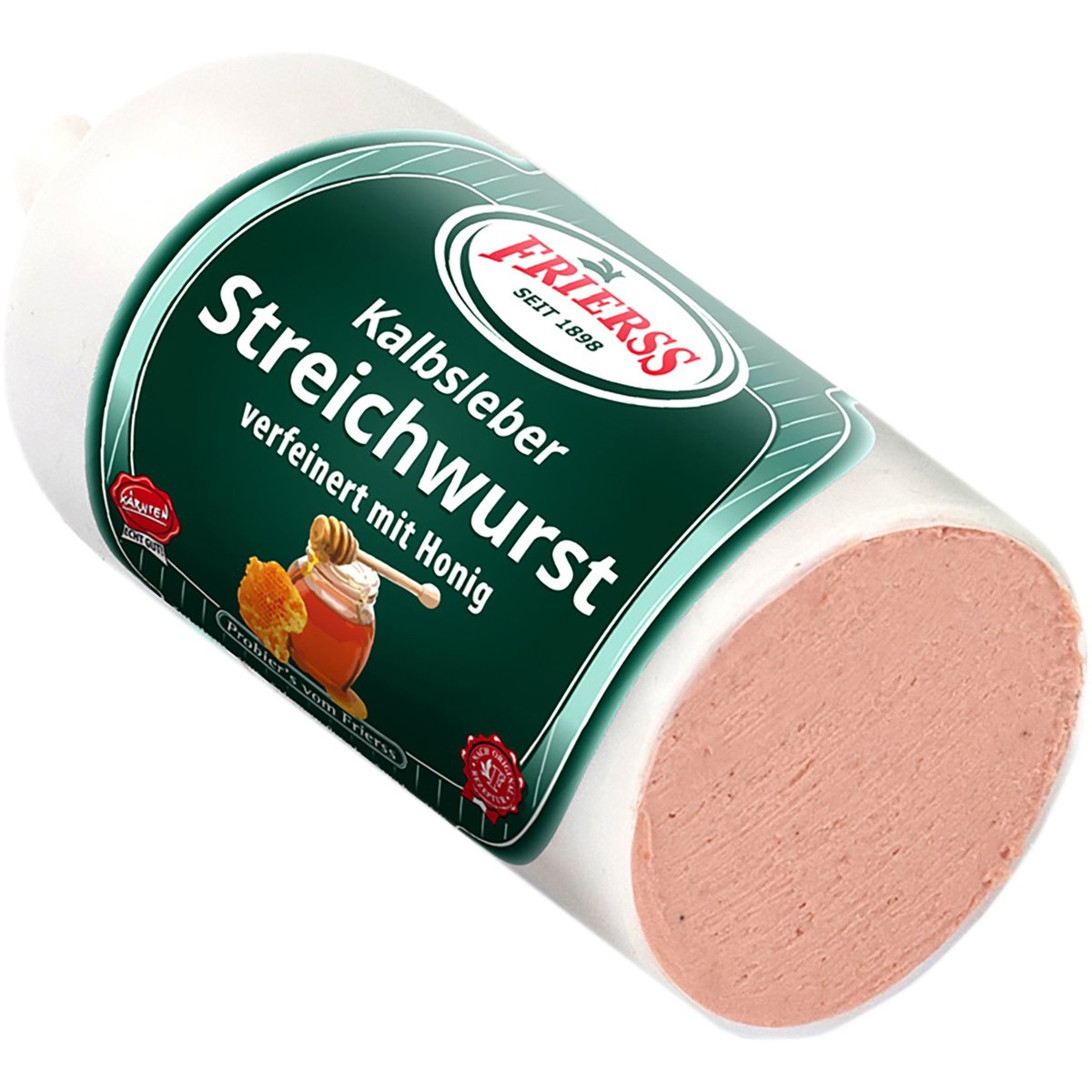 Frierss Kalbsleberstreichwurst mit Honig