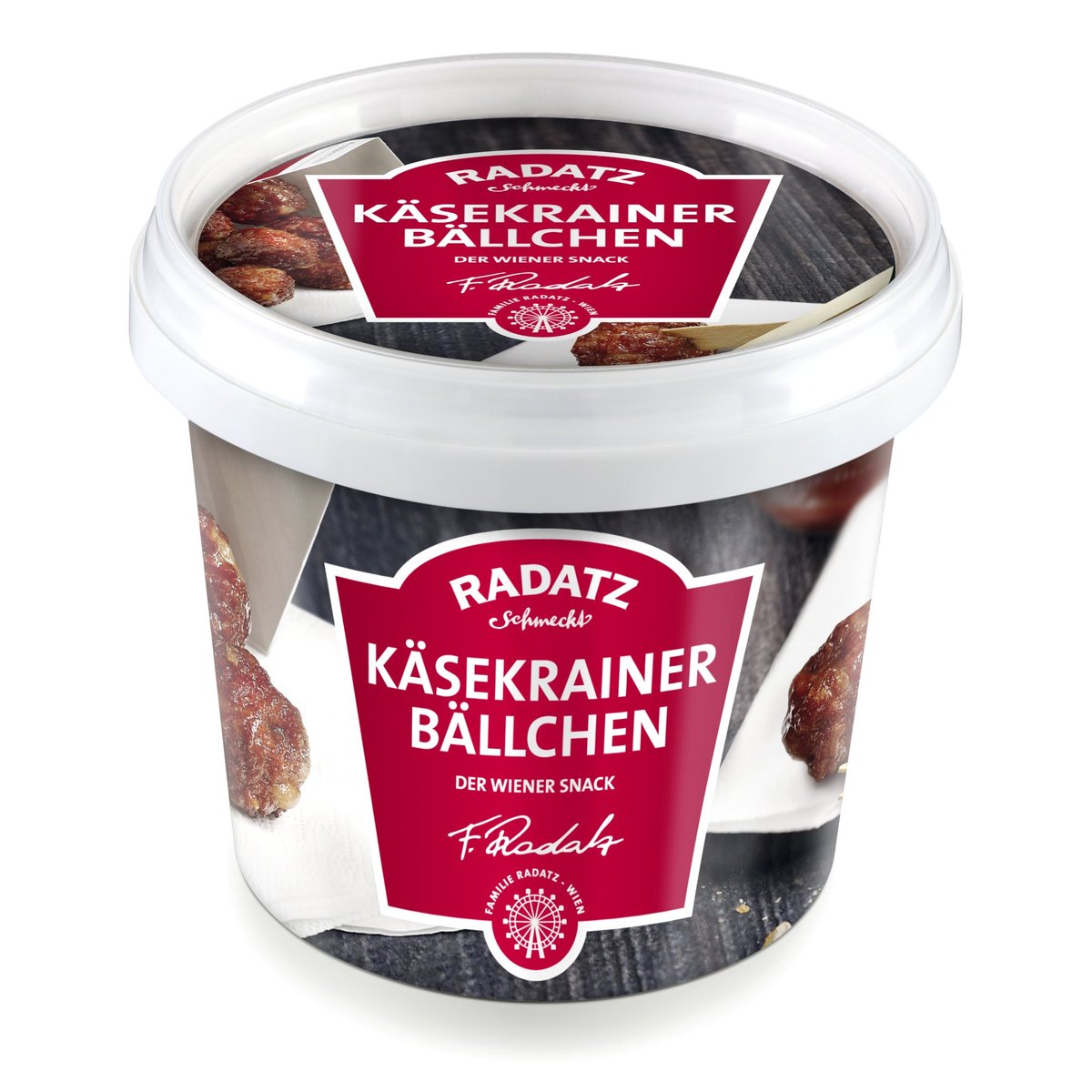 Radatz Käsekrainerbällchen im Becher