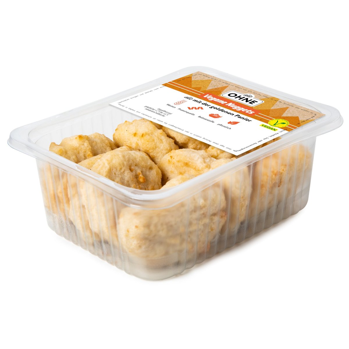 Die Ohne Vegane Nuggets im Backteig