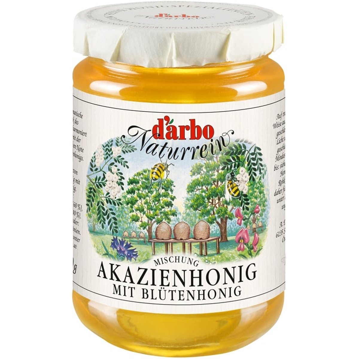 Darbo Naturrein Akazienhonig mit Blütenhonig