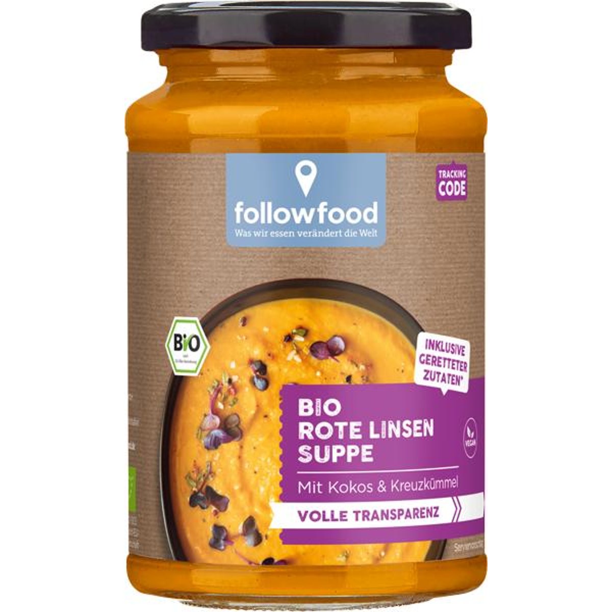 Followfood BIO Rote Linsen Suppe