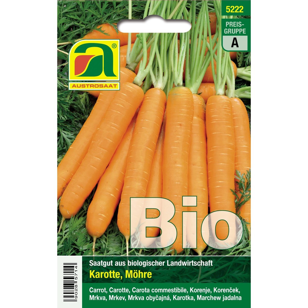 Austrosaat BIO Karotte Nantes
