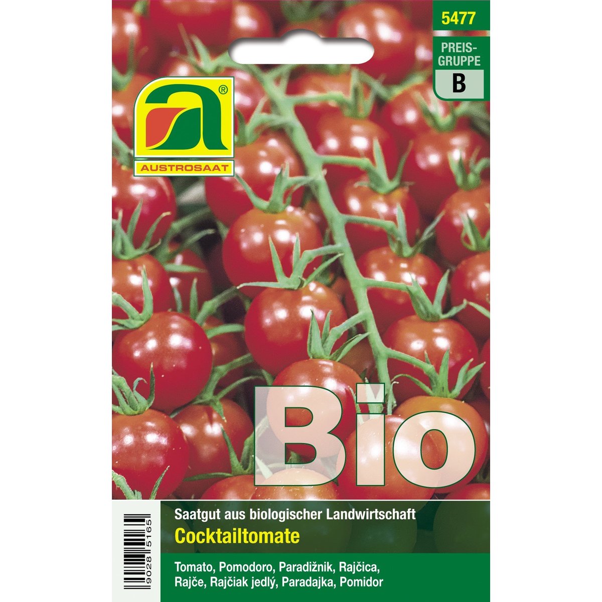 Austrosaat BIO Paradeiser Zuckertraube