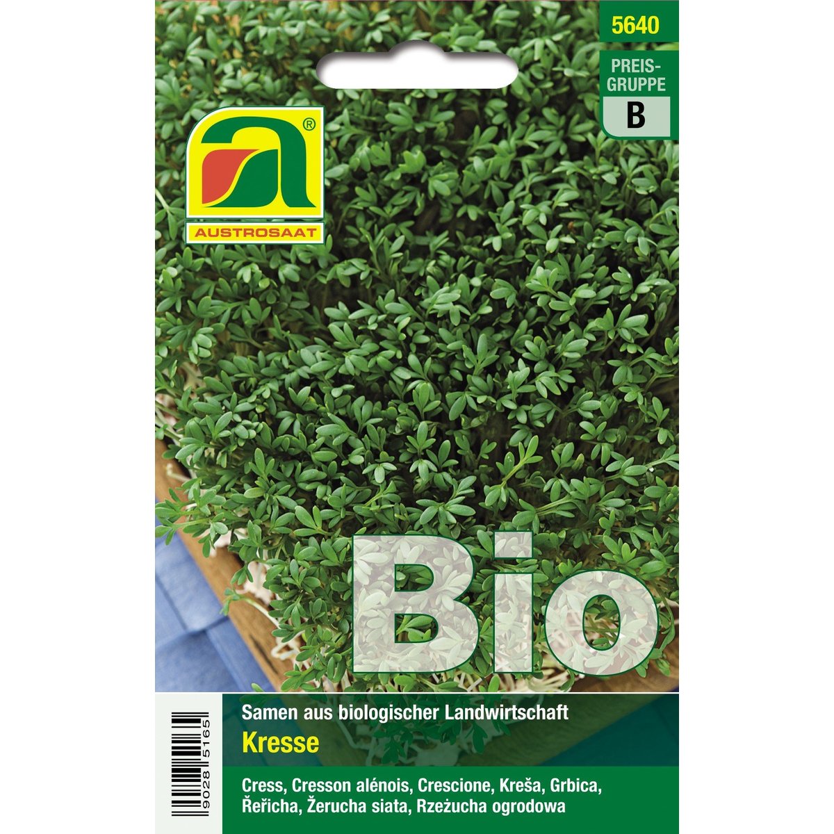 Austrosaat BIO Gartenkresse