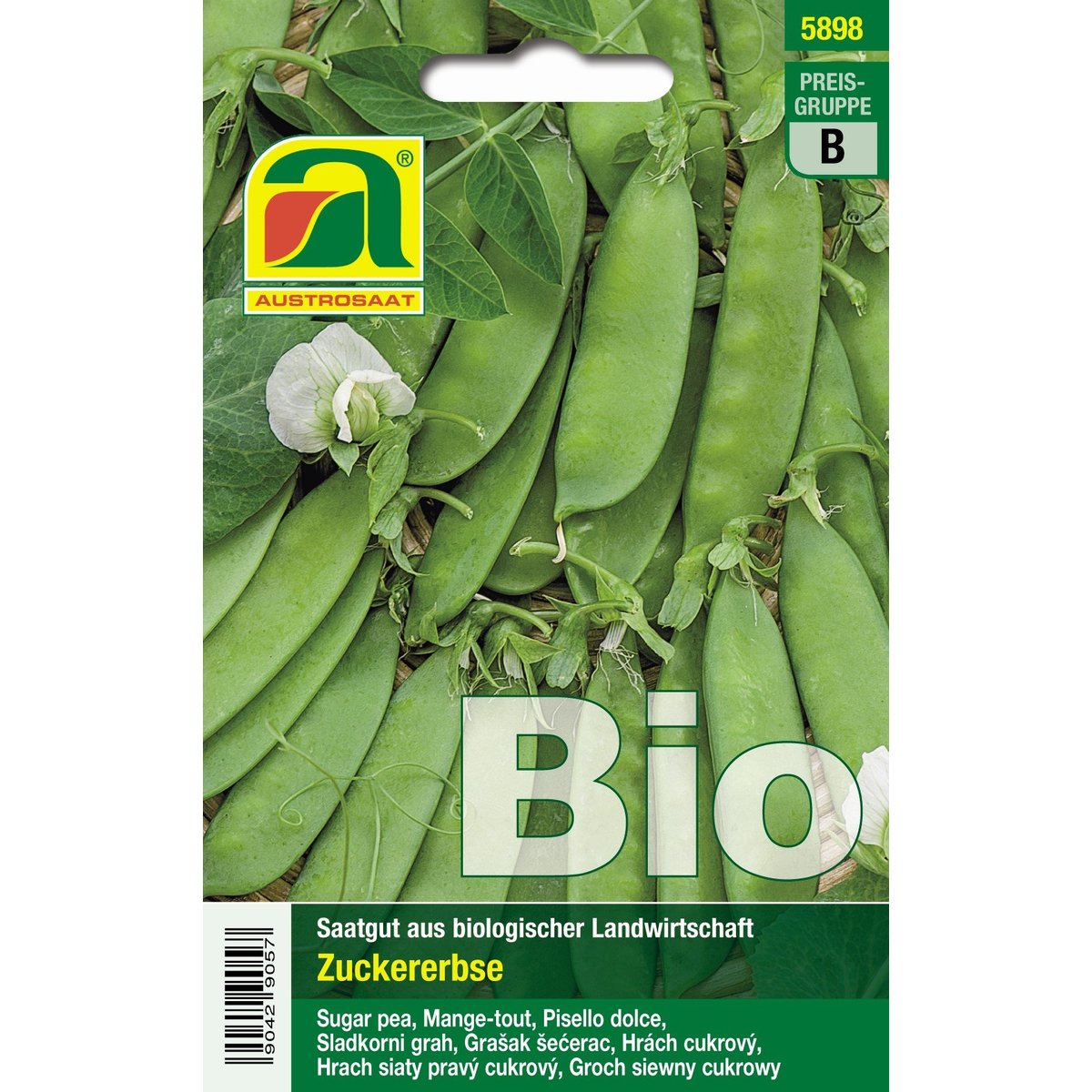 Austrosaat BIO Zuckererbse Norli
