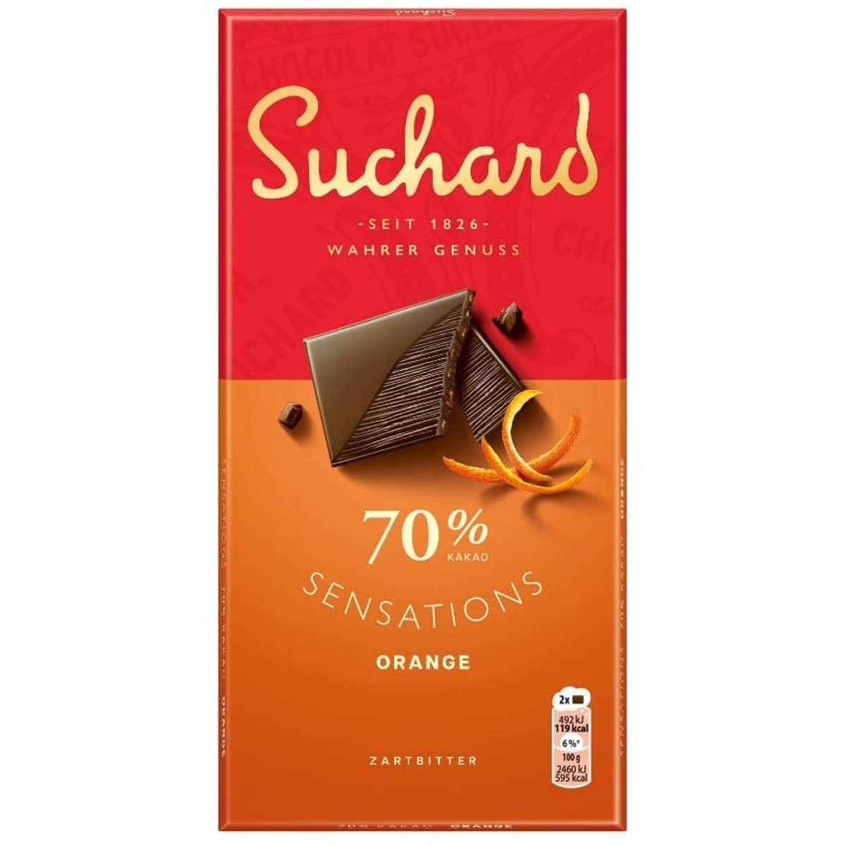 Suchard Sensations Orange Noir 70%