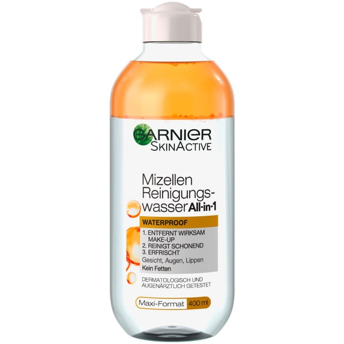 Garnier SkinActive Mizellen Reinigungswasser Waterproof