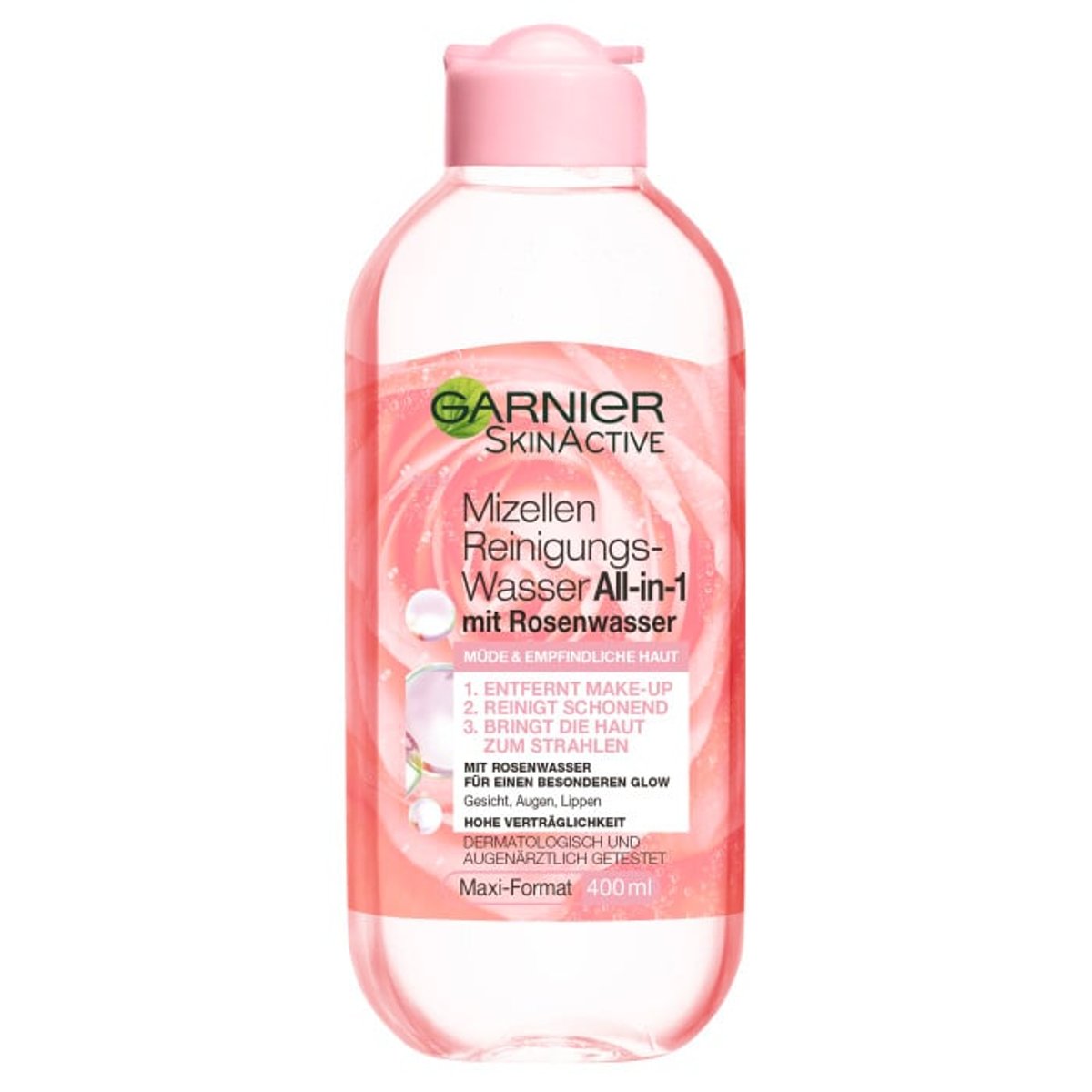Garnier SkinActive Mizellen Reinigungswasser Rosenwasser