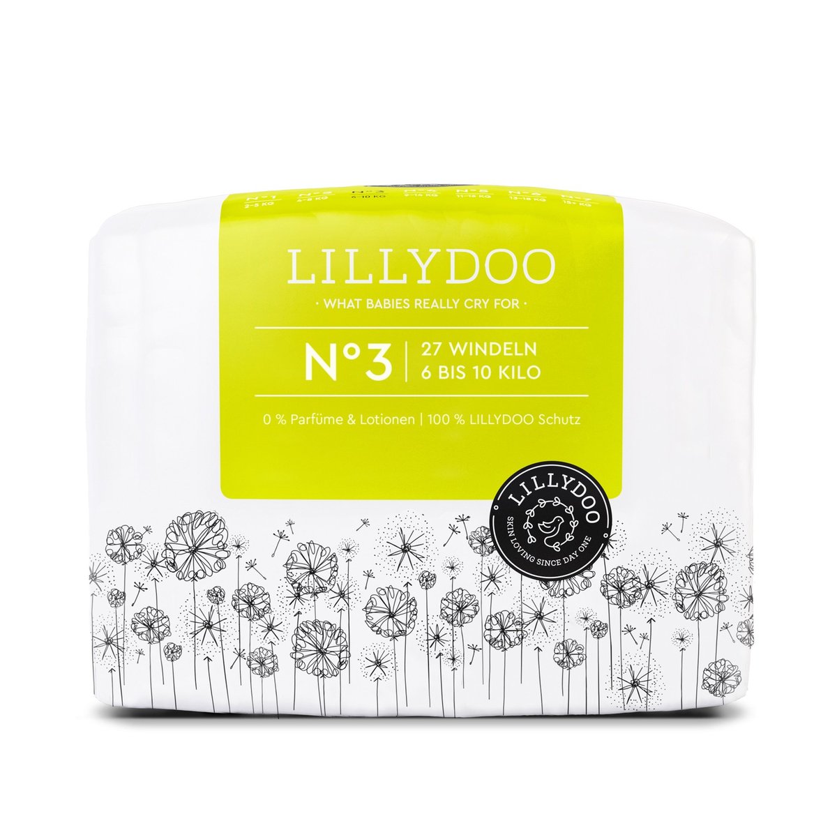 LILLYDOO Windeln Größe 3