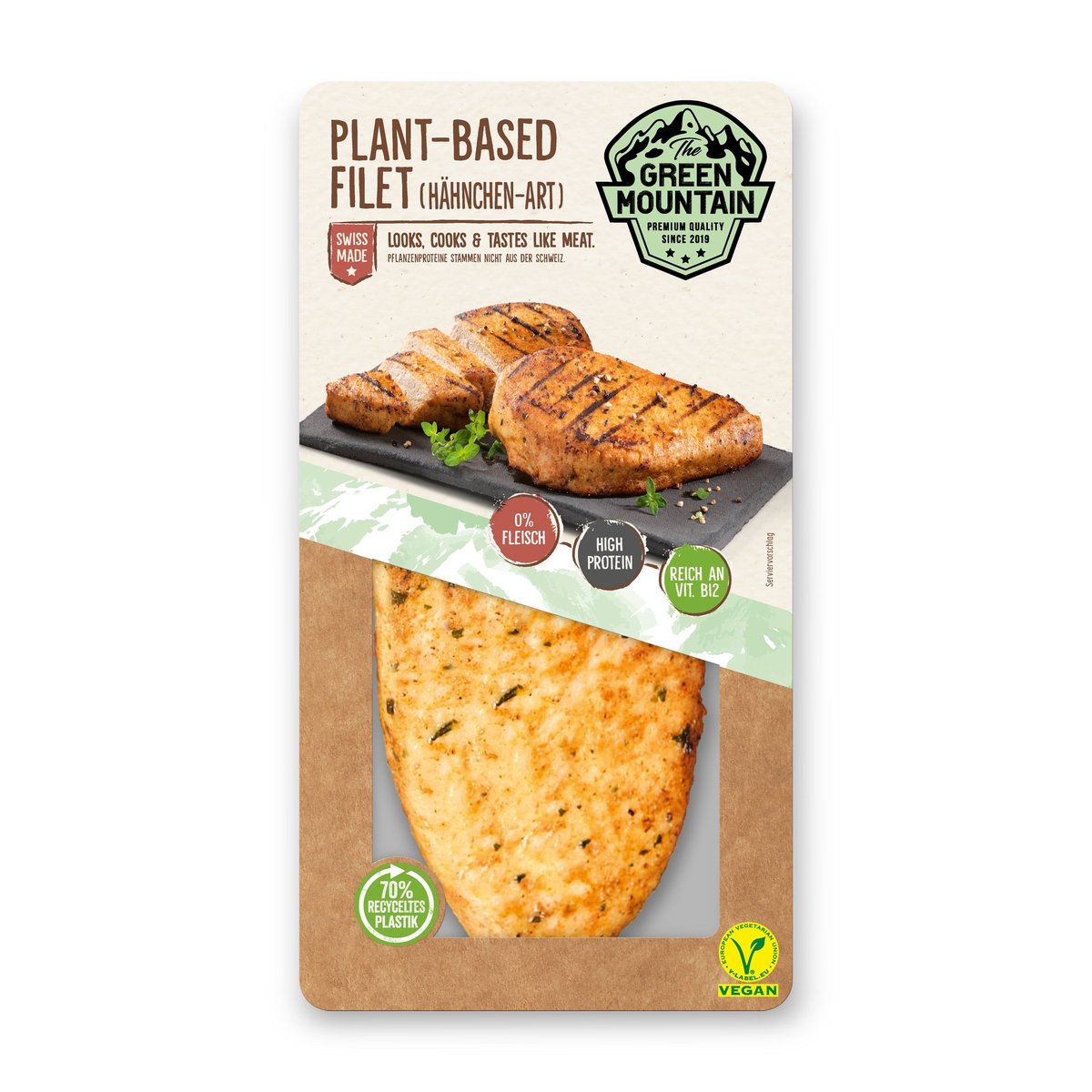 The Green Mountain Plant-based Hähnchenfilet