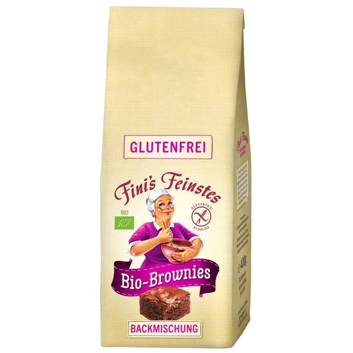 Fini's Feinstes BIO Brownie Mix glutenfrei