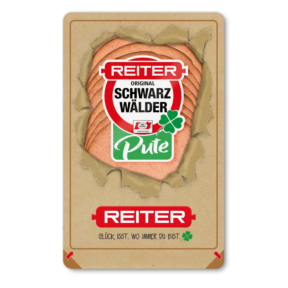 Reiter AMA Puten Schwarzwälder geschnitten