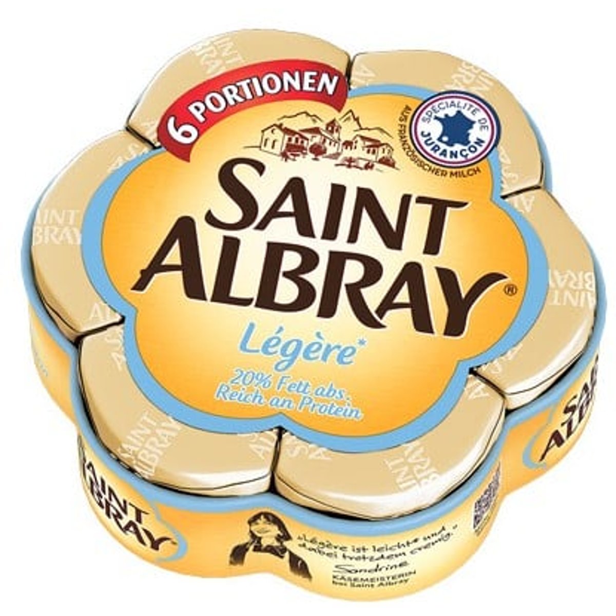 Saint Albray Légère Portionen 6x30g