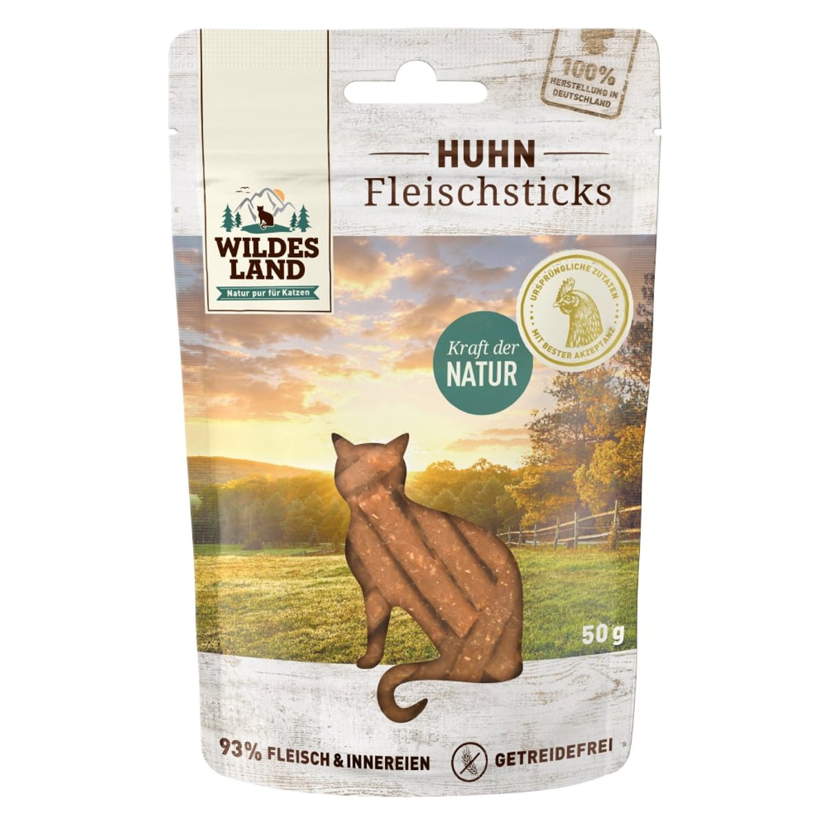 Wildes Land Huhn PUR Fleischsticks