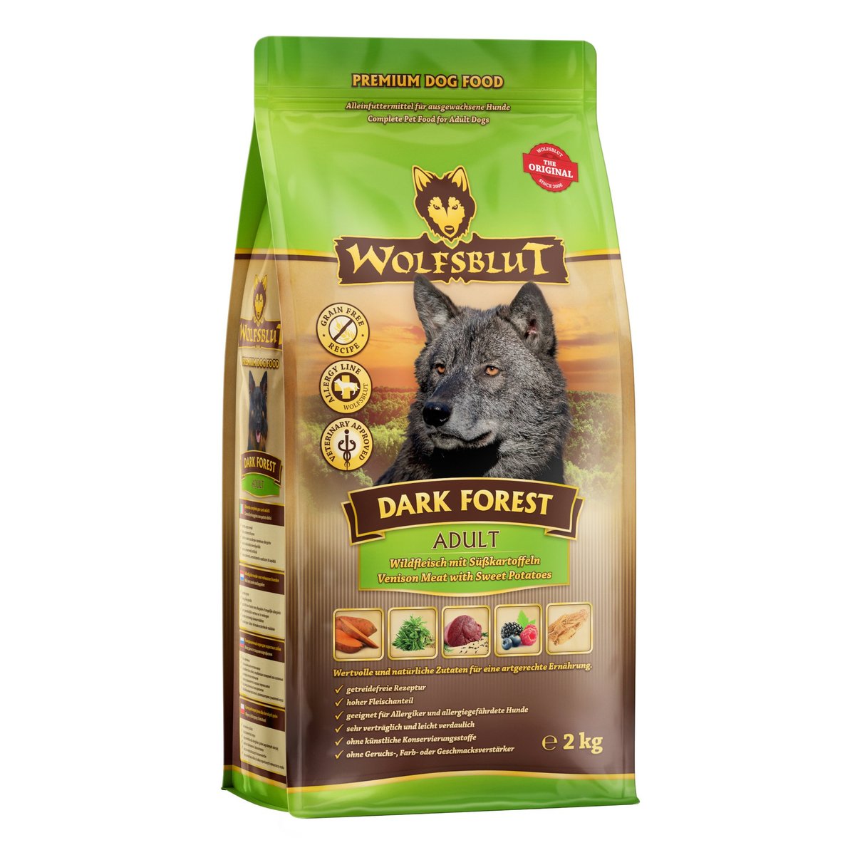 Wolfsblut Dark Forest ADULT - Wild mit Süßkartoffel