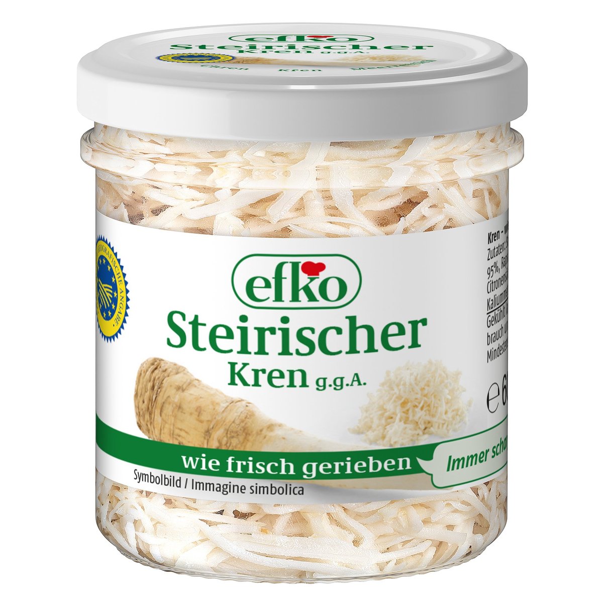 Efko Steirischer Kren g.g.A.- wie frisch gerieben