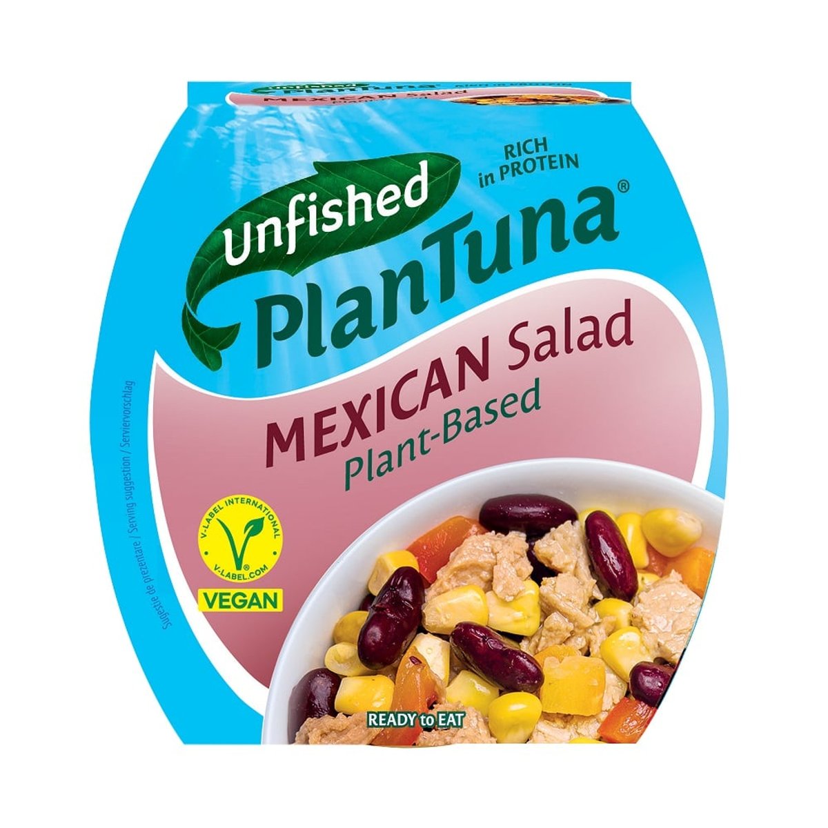 Unfished Plantuna Mexican Salad vegan